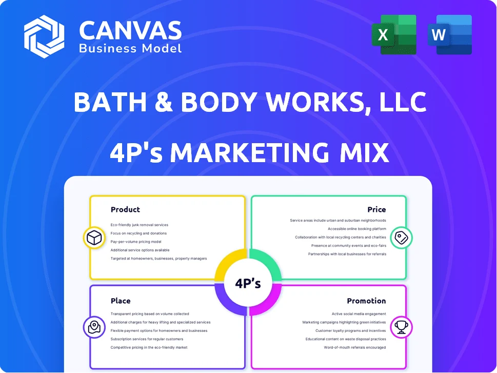 BATH & BODY WORKS, LLC MARKETING MIX TEMPLATE RESEARCH
