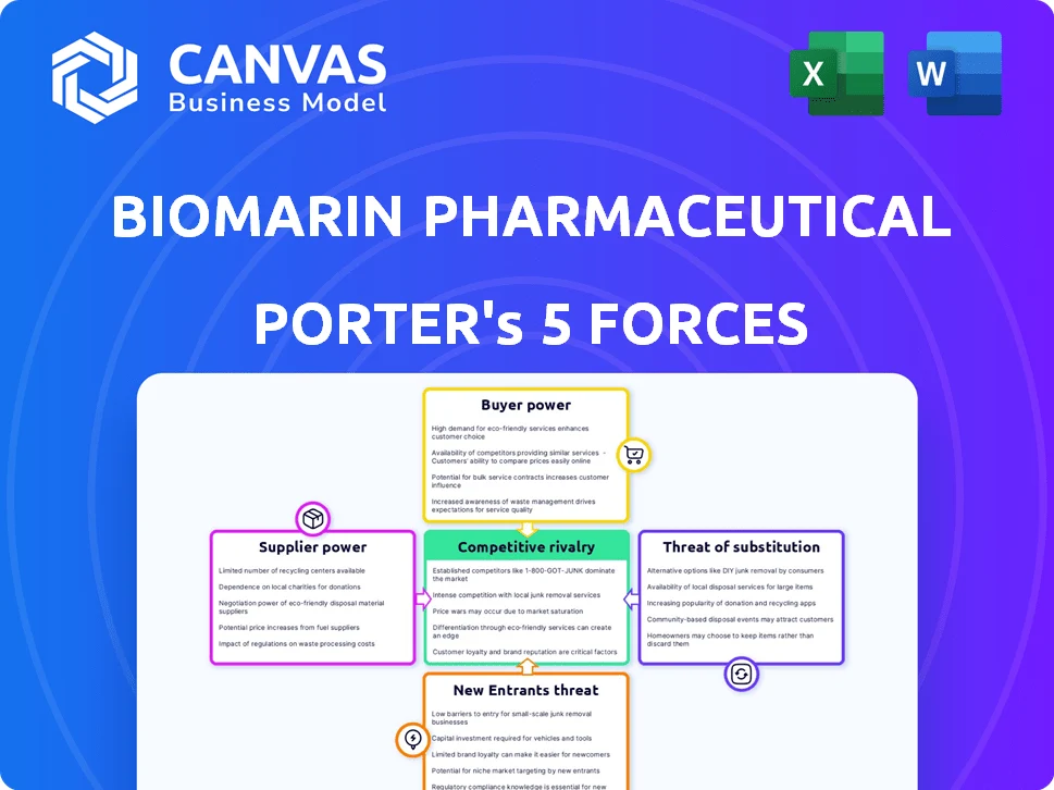 BIOMARIN PHARMACEUTICAL PORTER'S FIVE FORCES TEMPLATE RESEARCH