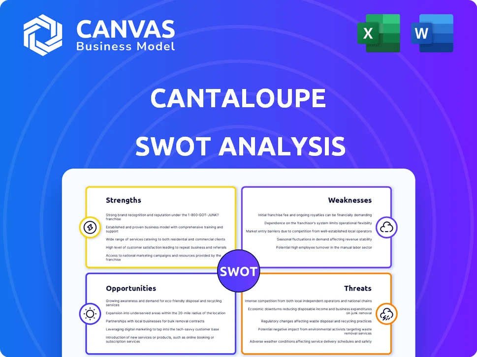 CANTALOUPE SWOT ANALYSIS TEMPLATE RESEARCH