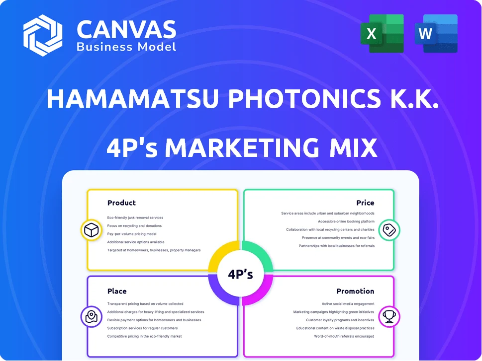HAMAMATSU PHOTONICS K.K. MARKETING MIX TEMPLATE RESEARCH