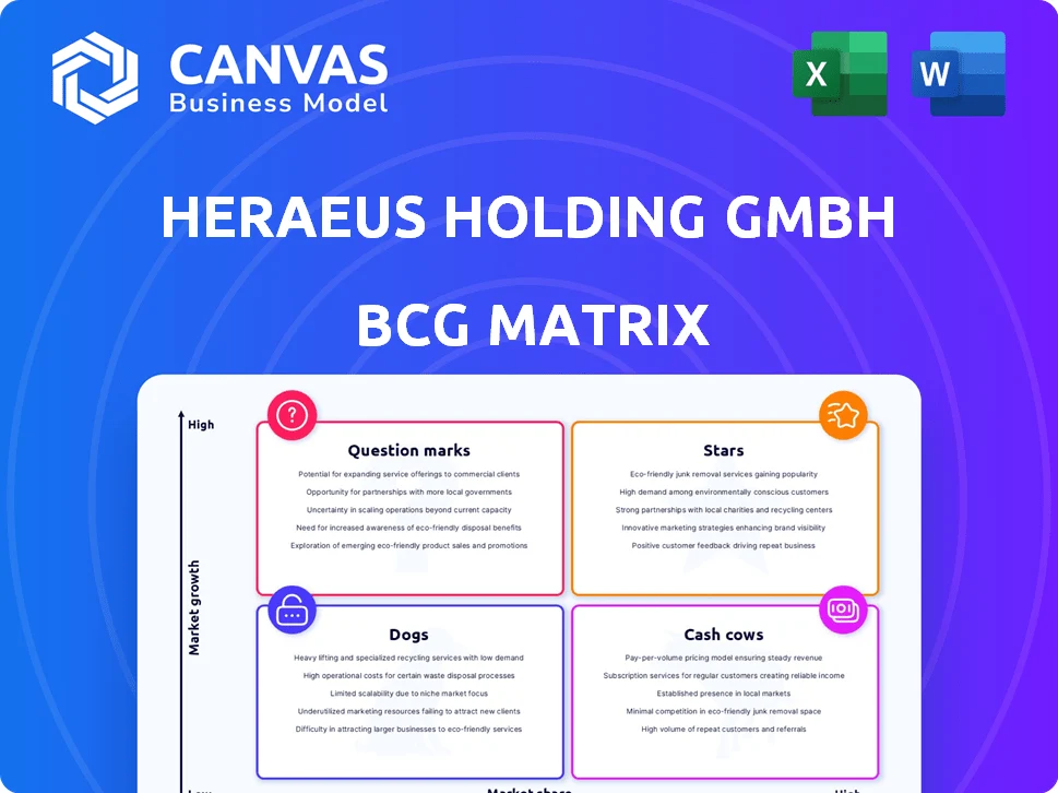HERAEUS HOLDING GMBH BCG MATRIX TEMPLATE RESEARCH