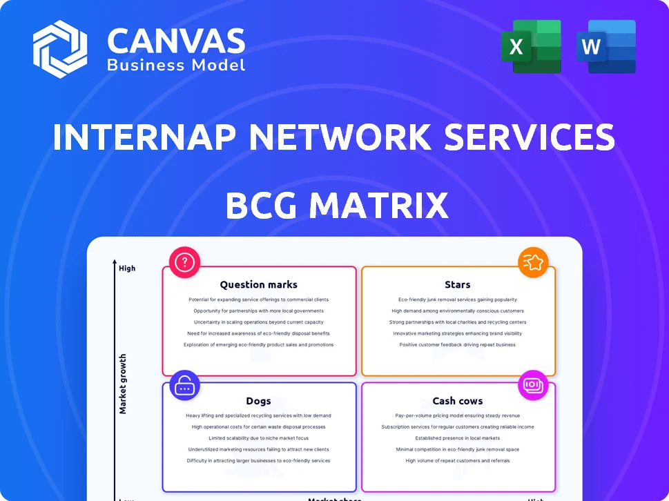 INTERNAP NETWORK SERVICES BCG MATRIX TEMPLATE RESEARCH