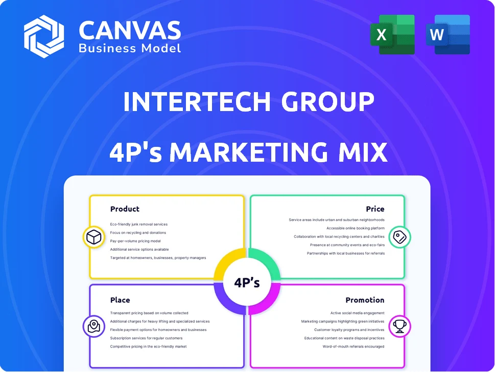 INTERTECH GROUP MARKETING MIX TEMPLATE RESEARCH