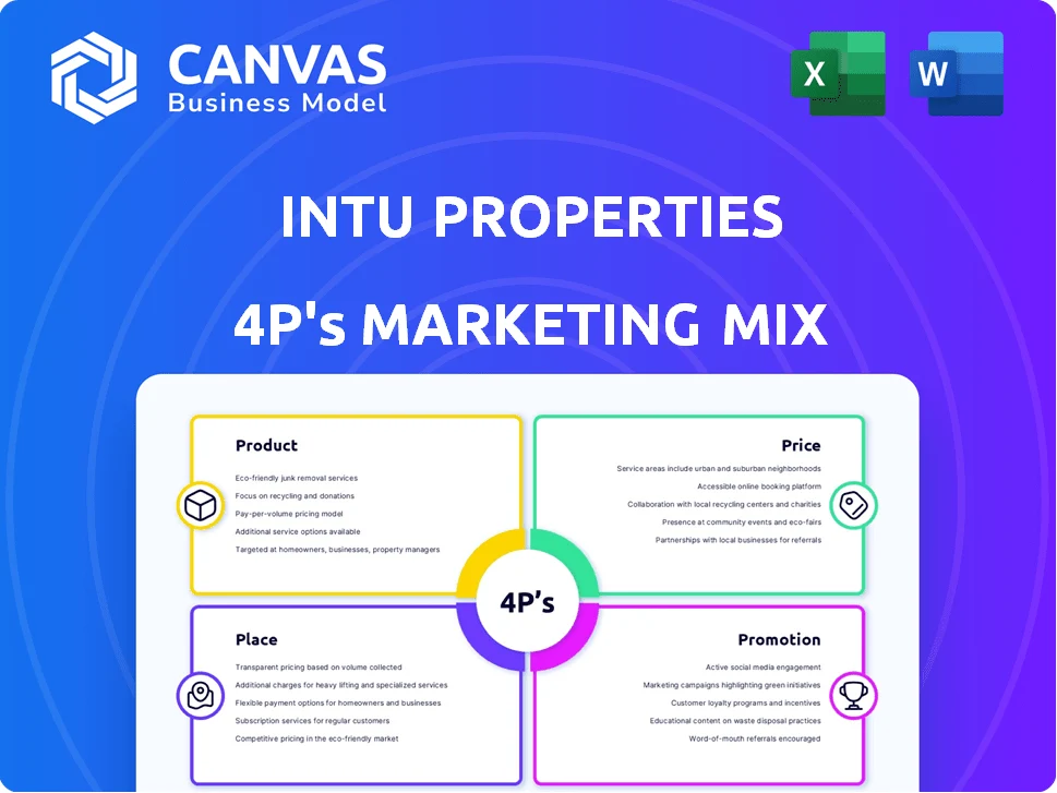 INTU PROPERTIES MARKETING MIX TEMPLATE RESEARCH