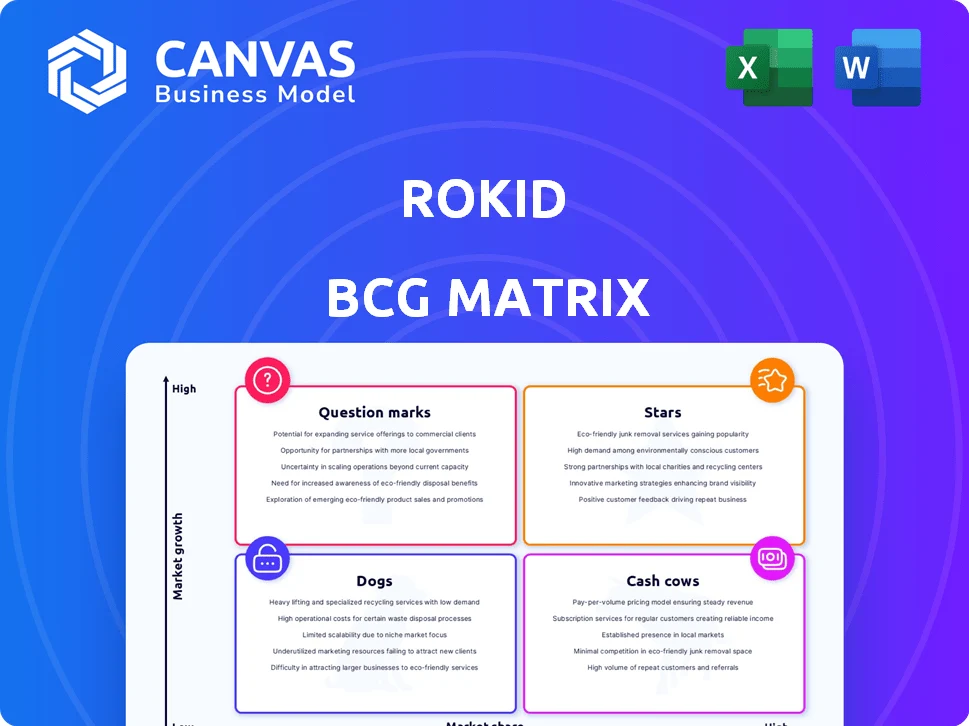 ROKID BCG MATRIX TEMPLATE RESEARCH