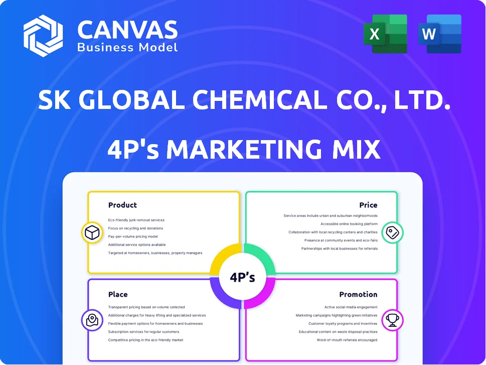 SK GLOBAL CHEMICAL CO., LTD. MARKETING MIX TEMPLATE RESEARCH