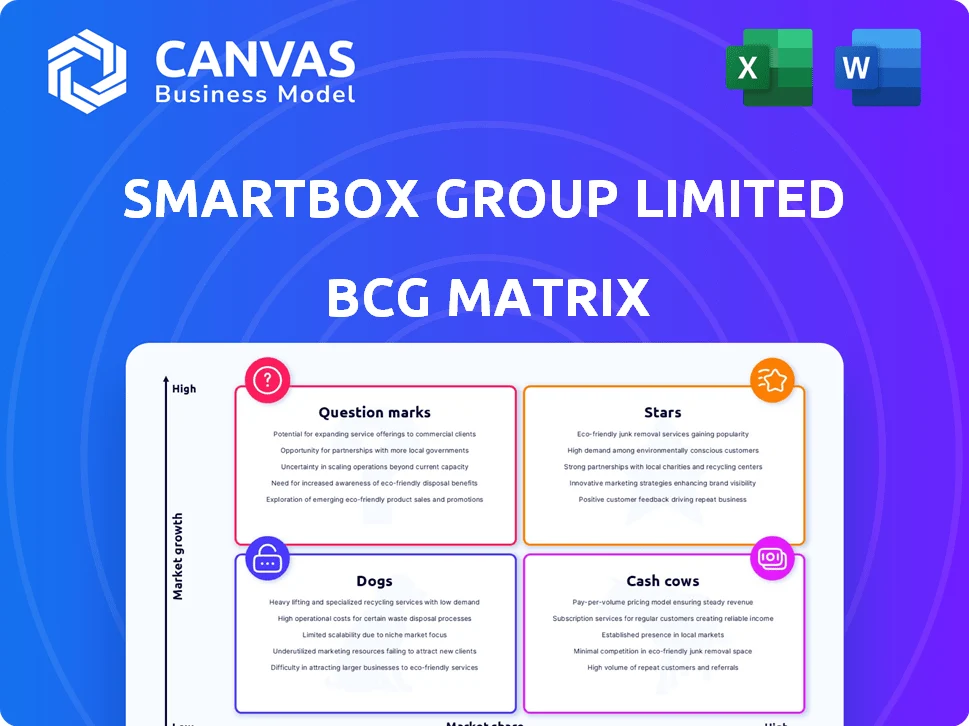 SMARTBOX GROUP LIMITED BCG MATRIX TEMPLATE RESEARCH