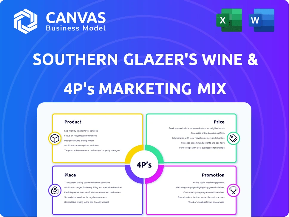 SOUTHERN GLAZER'S WINE & SPIRITS MARKETING MIX TEMPLATE RESEARCH