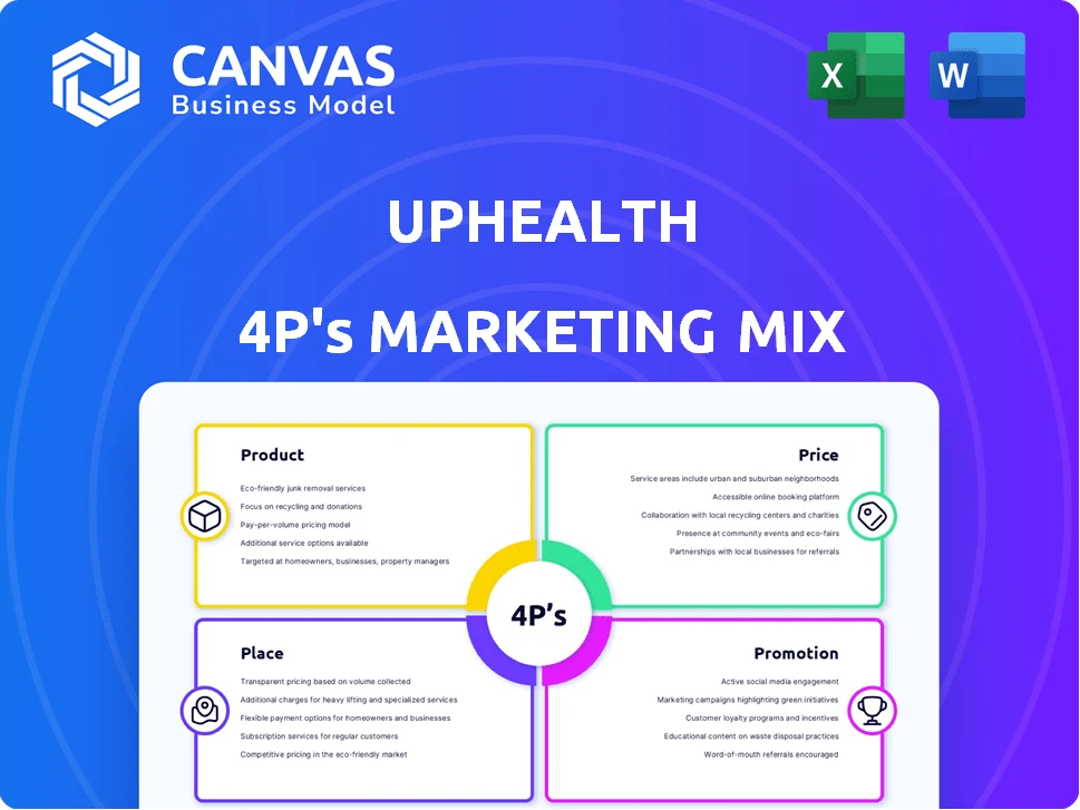 UPHEALTH MARKETING MIX TEMPLATE RESEARCH